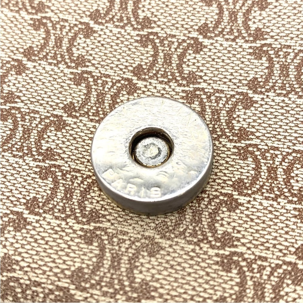 Celine Macadam Triomphe canvas and leather shoulder bag - Picture 15 of 15